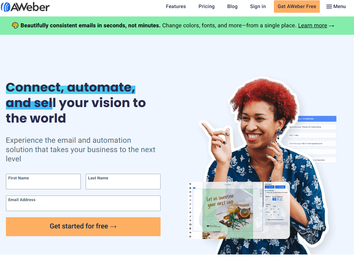 9 mejores alternativas a Mailchimp :tanto gratuitas como de pago 10 aweber