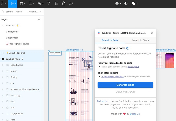 Del boceto al código: Cómo utilizar Figma para desarrollar su sitio web 5 converting-figma