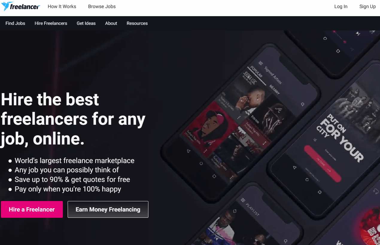 Sitios como Fiverr para autónomos y contratantes 4 freelancer-alter