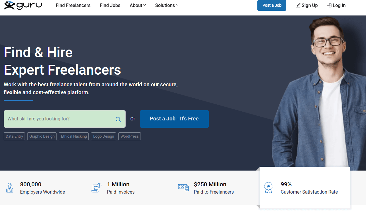 Sitios como Fiverr para autónomos y contratantes 6 guru-alter