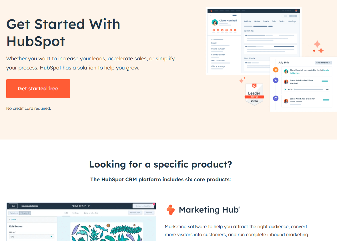 9 mejores alternativas a Mailchimp :tanto gratuitas como de pago 9 hubspot
