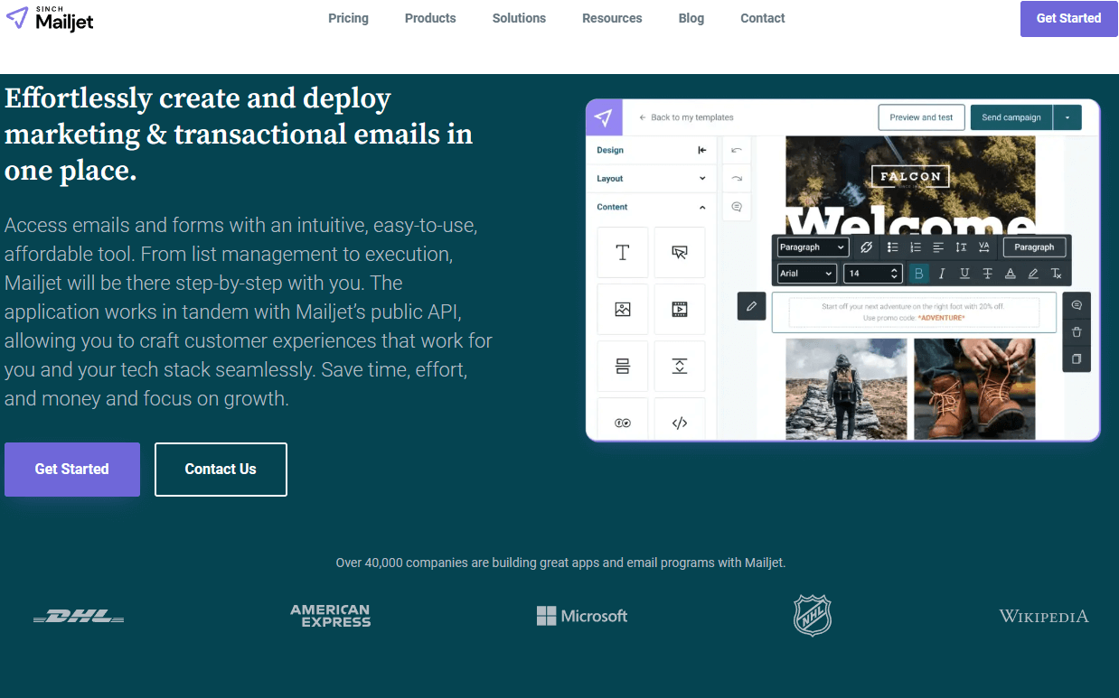 9 mejores alternativas a Mailchimp :tanto gratuitas como de pago 8 mailjet