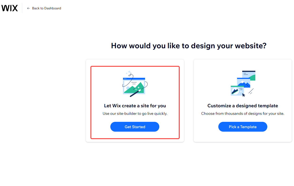 Cómo crear un sitio web sencillo para tu empresa con Wix (instrucciones paso a paso) 11 set-up-wix-adi