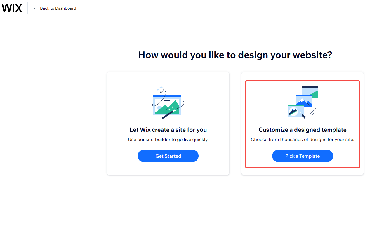 Cómo crear un sitio web sencillo para tu empresa con Wix (instrucciones paso a paso) 9 wix-customize-a-designed-template